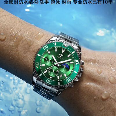 Lao Động Trái Đất Xanh Thủy Quái Nước Ma Đồng Hồ Nam Đồng Hồ Cơ Nam Tự Động Top Ten Thương Hiệu Chính Hãng Chống Thấm Nước Đồng Hồ Nam Doanh Nhân
