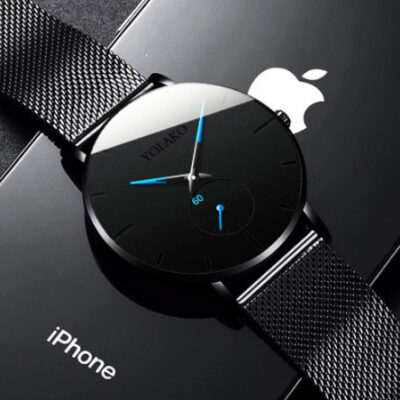 Vụ Nổ Mới Nam Bán Đơn Giản Mỏng Đồng Hồ Thời Trang Phổ Biến Nam Hiệu Suất Kinh Doanh Bán Buôn