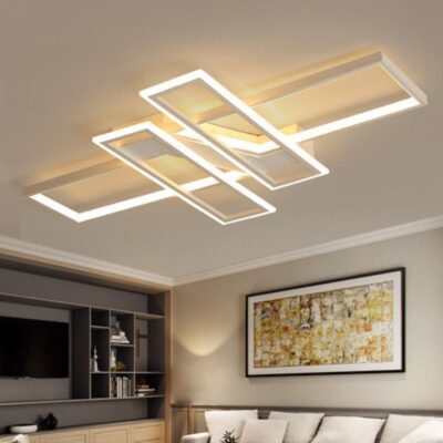 2022 Mới LED Phòng Khách Đèn Ốp Trần Hộ Gia Đình Đơn Giản Sáng Tạo