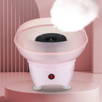 Máy kẹo bông trẻ em hộ gia đình làm kẹo bông máy sản xuất thương mại mini lạ mắt màu đường nhà sản xuất AliExpress