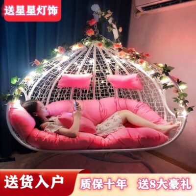 Ghế Treo Giỏ Treo Ghế Mây Trong Nhà Trong Nhà Ghế Nôi Ngoài Trời Ghế Bập bênh Võng Ban Công Giỏ Treo Ghế Xích Đu Treo Ghế Xanh