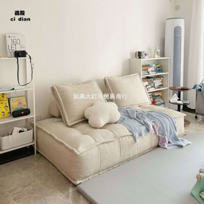 Sofa lười kết hợp phòng khách mới hiện đại tối giản phòng ngủ cho thuê nhà tatami sofa nhỏ căn hộ nhỏ