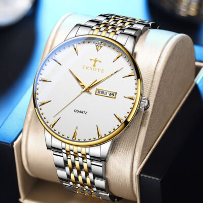 Thương hiệu nổi tiếng Thụy Sĩ đồng hồ cơ nam đơn giản siêu mỏng chống nước tự động đồng hồ nam nhập khẩu chính hãng