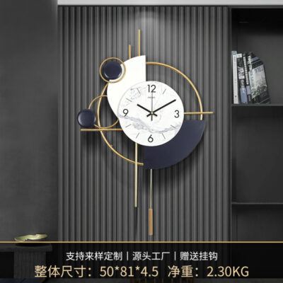 Tây Ban Nha hiên nhà Đồng hồ treo tường trang trí tường phòng khách treo đơn giản nhà hàng đồng hồ Đèn Bắc Âu đồng hồ trang trí phòng khách sang trọng