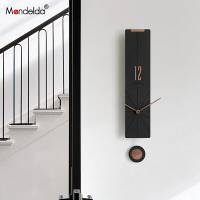 Người nổi tiếng Internet đồng hồ treo tường phòng khách nhà thời trang Bắc Âu ánh sáng sang trọng đồng hồ hiện đại tối giản đồng hồ treo tường nghệ thuật trang trí nhà