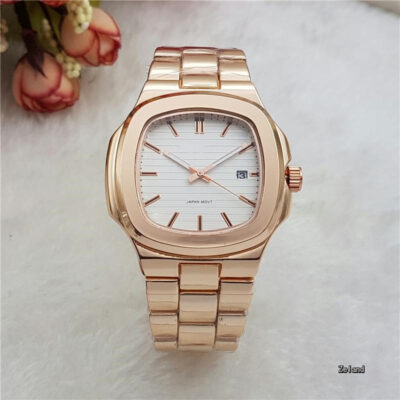 Đồng hồ nữ thời trang đơn giản Quartz Patek Steel Band Watch Ngoại thương AliExpress Explosion