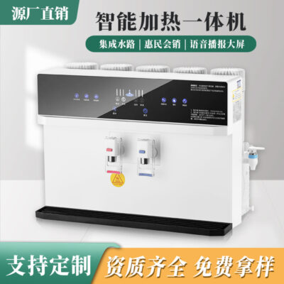 Làm nóng máy lọc nước tất cả trong một giọng nói tại nhà phát sóng nông thôn máy uống trực tiếp RO thẩm thấu ngược máy nước tinh khiết Huimin bán buôn