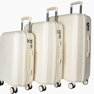 Nhà máy cung cấp trực tiếp chất liệu pp vali bộ đồ ba mảnh