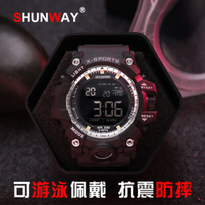 Mới Chống Thấm Nước Nam Dạ Quang Thời Trang Đồng Hồ Đơn Giản Đa Chức Năng Đồng Hồ Nam Nữ Douyin Cùng Phong Cách Bán Buôn