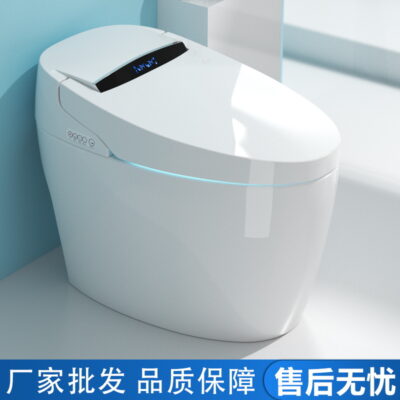 Bồn cầu thông minh bồn cầu gốm hộ gia đình mô hình kỹ thuật tích hợp cảm ứng điện tự động điều khiển từ xa sưởi ấm xả nước