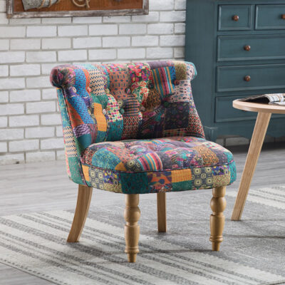 Bền Đẹp Mỹ Sofa Đơn Retro Nhỏ Ghế Phòng Khách Ban Công Phòng Ngủ Vải Lười Nhẹ Lưới Đỏ Ghế Giải Trí