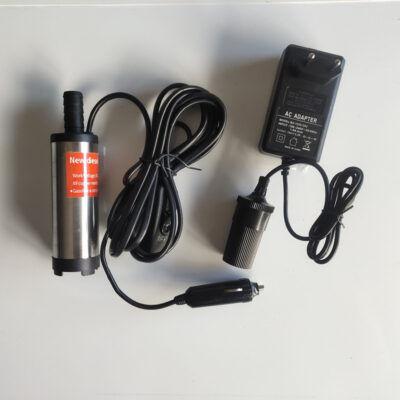 Nhà Máy Thu Nhỏ 3.8 Cm 12V24 Thép Không Gỉ Điện Diesel Bơm Xăng Bơm Chìm Bơm Dầu Máy Bơm Nước