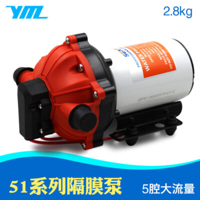 seaflo12v24v DC màng bơm RV bơm du thuyền hành trình bơm rửa xe bơm tăng áp bơm tự mồi