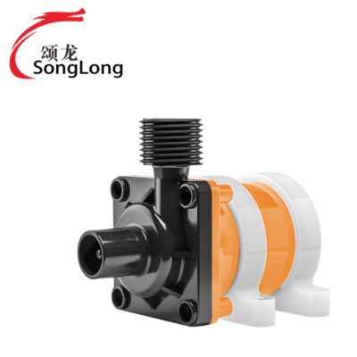 Nhà Máy Trực Tiếp DC12V24V DC Không Chổi Than Máy Bơm Nước Tuần Hoàn Chìm Đất Kép Bơm Tắt Tiếng Nâng Cao