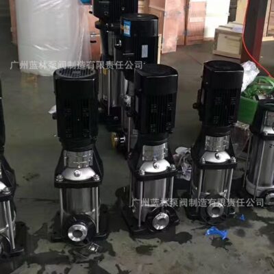 2 máy bơm đa tầng thẳng đứng bằng thép không gỉ vuông CDLF Máy bơm đa tầng nhiệt độ cao thẳng đứng bằng thép không gỉ nồi hơi bơm tuần hoàn bổ sung nước