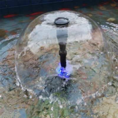 Cảnh Quan Bể Máy Bơm Có Đèn LED Dòng Chảy Lớn Nhỏ Máy Bơm Chìm Ao Cá Non Bộ Bơm Tuần Hoàn Bể Cá Bơm