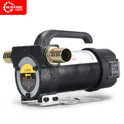 Noand tiến và lùi điện bơm dầu 12V24V220V máy bơm tự mồi DC máy bơm diesel tiếp nhiên liệu máy bơm dầu