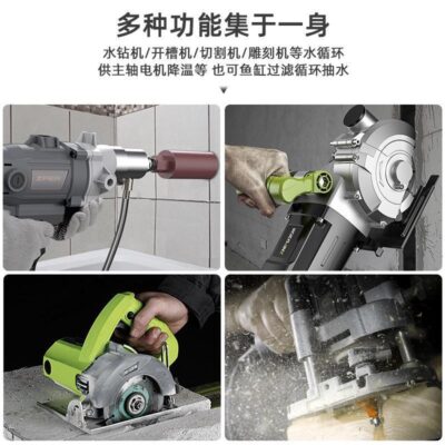 Đức không chổi than máy bơm nước kim cương giả khoan bơm chìm bơm tuần hoàn cực nhỏ thay nước bơm hút bơm cá