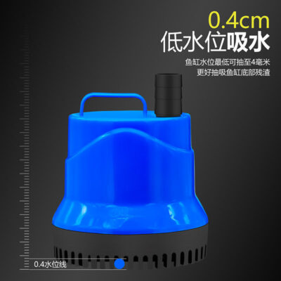 Máy bơm nước bể cá hút đáy chìm im lặng chống khô đốt dòng chảy đáy lọc hút phân hút oxy bơm thay nước máy bơm nước