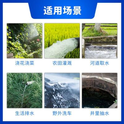 Máy bơm chìm DC nâng cao 12V24V48V60V72 pin xe điện máy bơm tưới tiêu trang trại nhỏ