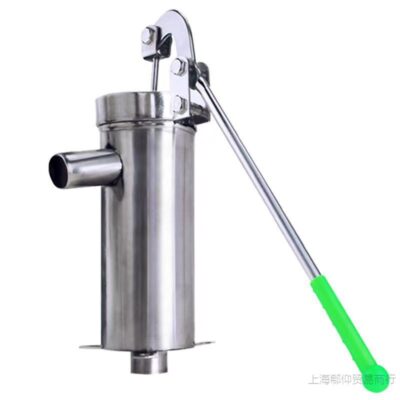 Máy bơm nước đầu lớn máy bơm thẳng máy bơm nước mở rộng bằng thép không gỉ áp lực thủ công cũng bơm tay máy lắc nước đầu máy bơm nước lắc