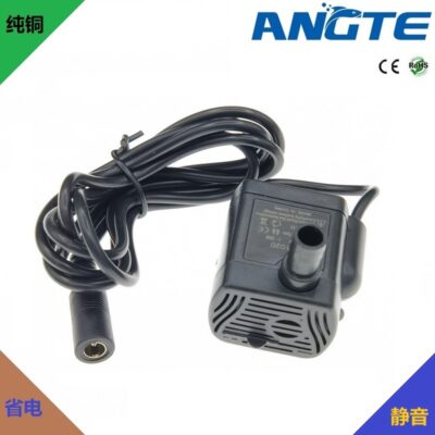 Máy bơm chìm bể cá mini không chổi than Ant Electric 3W 12V DC-1020