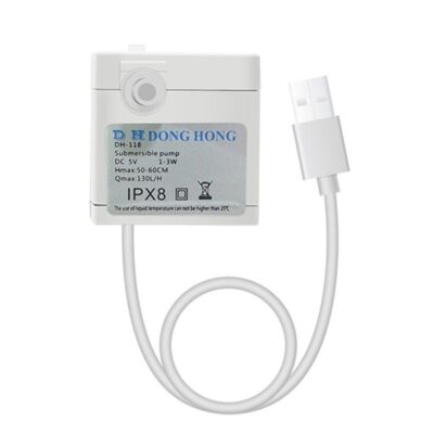 Có thể điều chỉnh máy bơm nước bể cá chuyển đổi tần số 5 nhỏ mini cực êm ao cá non bộ lọc tuần hoàn nước