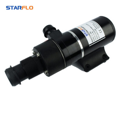Lưu lượng lớn không tắc nghẽn máy bơm nước thải nhỏ 12v24v DC cắt vệ sinh máy bơm nghiền máy bơm hút