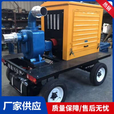 Xe bơm kiểm soát lũ khẩn cấp thành phố 1000 m3 kiểm soát lũ và bơm nước thải chống ngập úng xe tải bơm diesel di động dòng chảy lớn