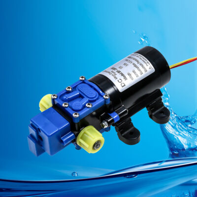 Máy bơm màng tự mồi điện siêu nhỏ Máy bơm nước làm sạch áp lực cao 12V DC Máy bơm nước rửa xe