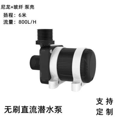 Máy bơm chìm DC không chổi than Máy bơm chìm nylon chịu nhiệt độ cao Dụng cụ làm đẹp đầu máy trị liệu Máy bơm nước nhỏ 12V Máy bơm nhỏ