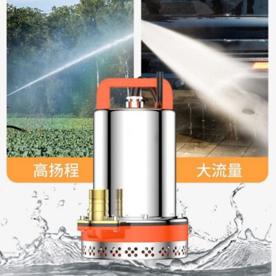 DC Máy Bơm Chìm 12V24V48V60V72V Máy Bơm Nước Nông Nghiệp Máy Bơm Nước Pin Xe Máy Bơm Nước Gia Đình