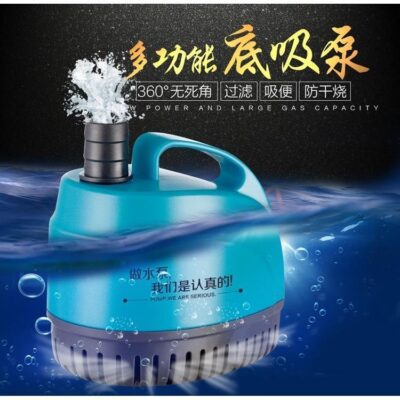 Bơm hút đáy mực nước thấp bơm nước tuần hoàn bơm thay nước bơm bể cá máy bơm nước im lặng hút đáy máy bơm chìm