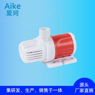DC không chổi than im lặng máy bơm nước DC 12v24v bể cá lọc bể cá máy bơm chìm trục thép năng lượng mặt trời
