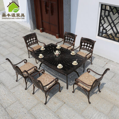 Sự Nổi Tiếng Của Nhà Sản Xuất Bộ Bàn Ghế Nhôm Đúc Ngoài Trời - Sự Lựa Chọn Sáng Giá Cho Sân Vườn Và Bữa Tiệc Ngoài Trời