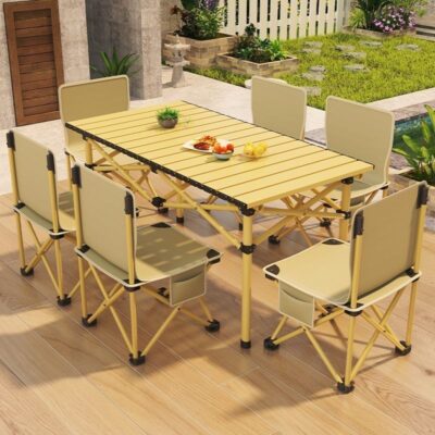 Giải trí và tiện ích: Bàn ghế Ngoài Trời, Quán trà sữa 3 món, Bàn ăn chống nước cho cắm trại