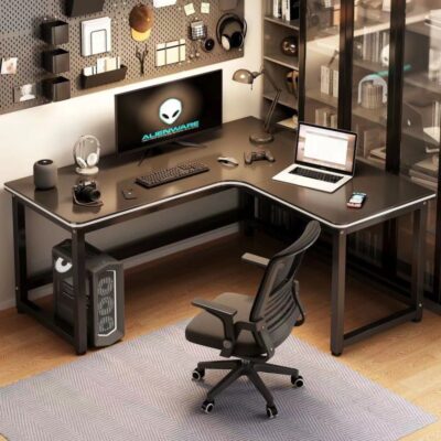 Bàn ghế thể thao điện tử góc tích hợp bàn máy tính để bàn tại nhà bàn đôi bàn viết bàn văn phòng bàn trò chơi