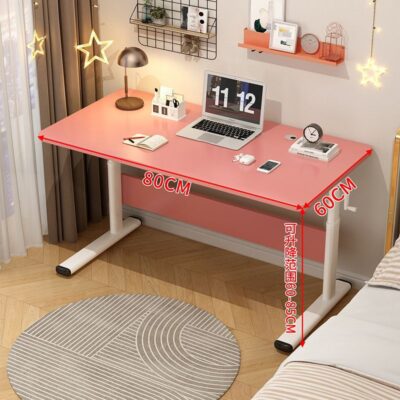 Bàn học nâng bàn máy tính bàn học sinh quay tay viết cửa sổ lồi đơn giản nhà sản xuất bàn làm việc thể thao điện tử bán buôn