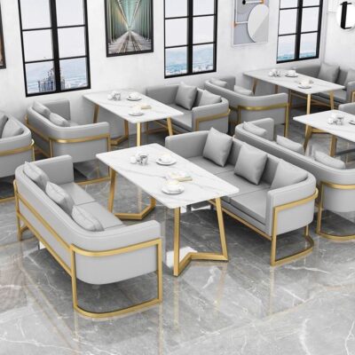 Bắc Âu Quán Trà Sữa Cafe Thương Mại Thông Thường Nhà Hàng Phương Tây Đàm Phán Thanh Thanh Đảo Ghế Sofa Bàn Ghế Kết Hợp
