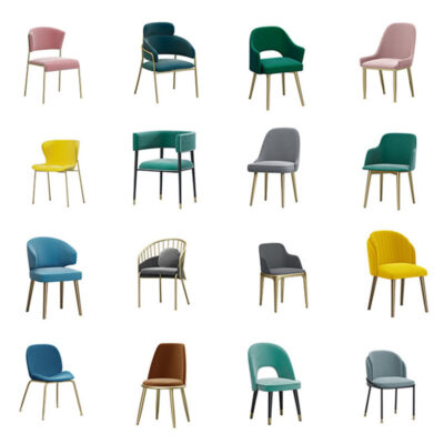 Bắc Âu Sắt Ghế Ăn Nhà Hàng Cafe Thanh Lưng Ghế Văn Phòng Ghế Hội Nghị Nhà Sáng Tạo Phổ biến Internet Ghế Thay Đồ