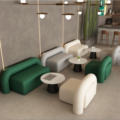 Internet người nổi tiếng Công nghệ sofa vải quán trà sữa quán cà phê giải trí bàn ăn nhà hàng câu lạc bộ đàm phán thẻ tiếp tân ghế sofa