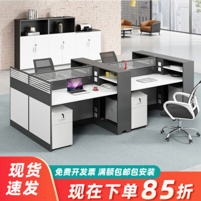 Đơn giản hiện đại 8 người nhân viên Bàn máy tính 4 người Bàn ghế 2 người 4 người 6 người kết hợp vách ngăn