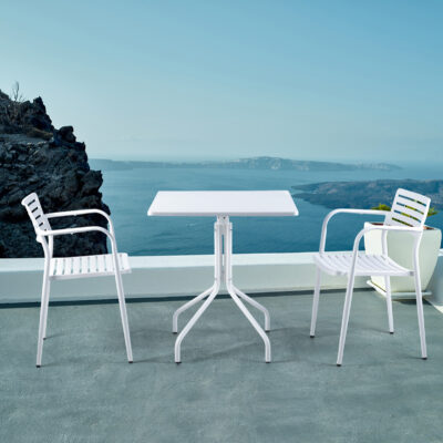 Nhà máy bán hàng trực tiếp ngoài trời bàn ghế sắt giải trí ban công sân quán cà phê Hàng đẹp sáng tạo sang trọng bộ bàn ghế đơn giản ba món