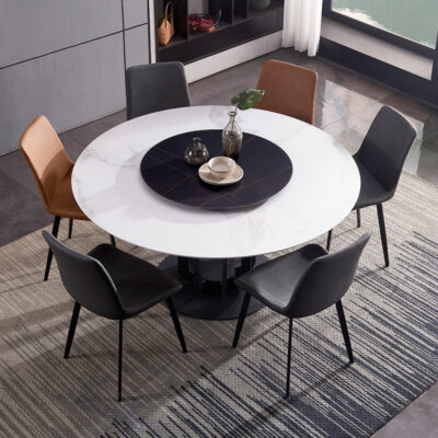 Bàn Ăn Đá Phiến Cho Căn Hộ Nhỏ - Sự Kết Hợp Hiện Đại Và Đơn Giản Với Mặt Bàn Đá Cẩm Thạch