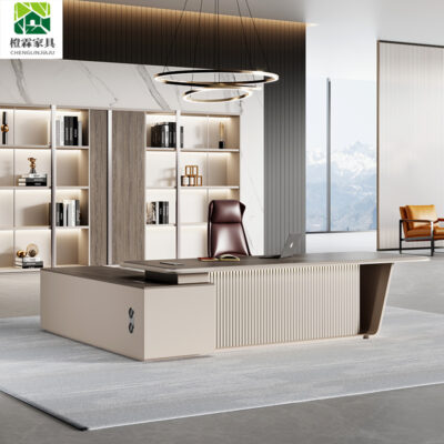 Bàn sếp, bàn chủ tịch, bàn giám đốc đơn giản hiện đại, kết hợp bàn ghế giám đốc sang trọng nhẹ nhàng và thời trang