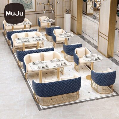 Cafe Sàn Sofa Bộ Hoàn Chỉnh Bàn Ăn Quán Ăn Nhẹ Quán Bar Nhà Hàng Món Tráng Miệng Shop Bàn Ghế Kết Hợp