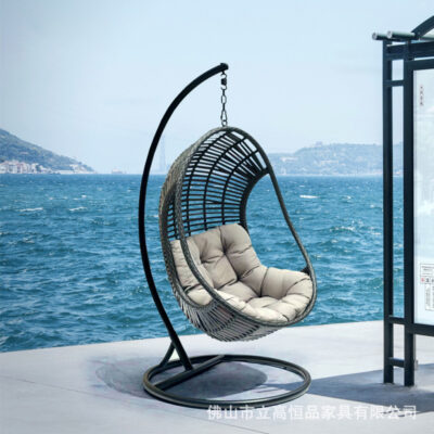 Giỏ treo ngoài trời sân vườn xích đu giải trí trong nhà giỏ treo đôi biệt thự câu lạc bộ internet phổ biến ban công treo giỏ