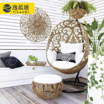 Yilandi ngoài trời sân biệt thự mô hình phòng dây treo ghế xích đu trong nhà ban công sân vườn mây treo nôi nôi