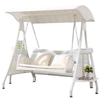 Xích đu ngoài trời treo ghế sân vườn giỏ treo ngoài trời dành cho lớn đôi ba treo ghế bập bênh xích đu sắt ban công