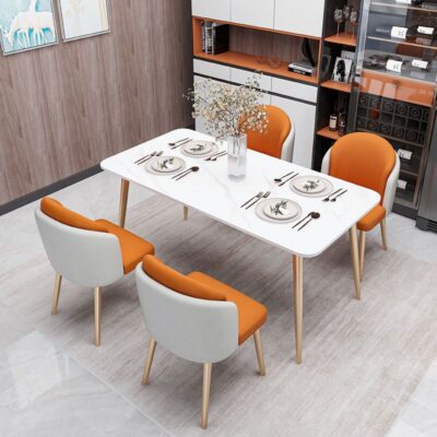 Bàn ăn đá phiến hiện đại kiểu Bắc Âu cho phòng nhỏ bán chạy